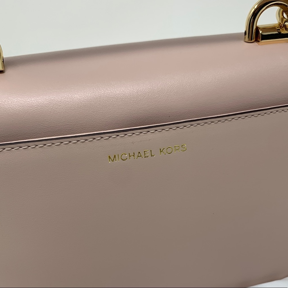 Michael Michael Kors Small Lt Pink Leather Satchel - Picture 16 of 16